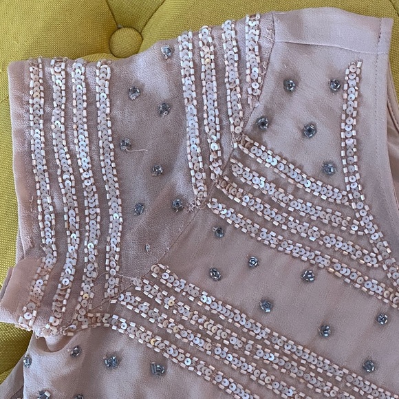LAST CHANCE! Forever 21 Light Pink Sequin Tee - Picture 3 of 5